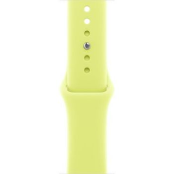 Apple Watch SE 3 40 mm, Midnight Aluminum Neon Yellow Sport Band M/L